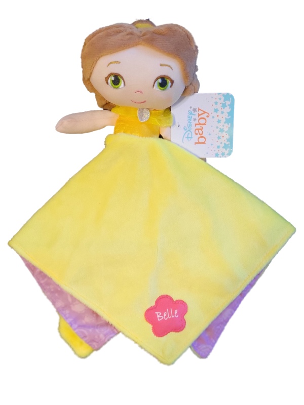 Disney Princess Belle Baby Security Blanket Lovey