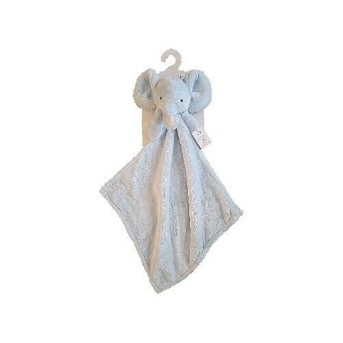 Gracie & Milo Baby Boy Plush Blue Elephant Security Blanket Lovey