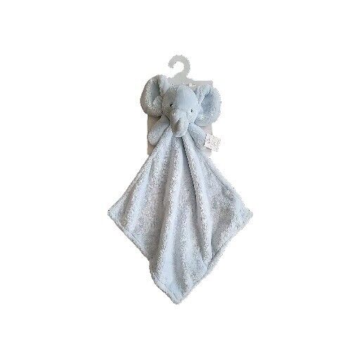 Gracie & Milo Baby Girls Boy Blue Plush Elephant Security Blanket Lovey