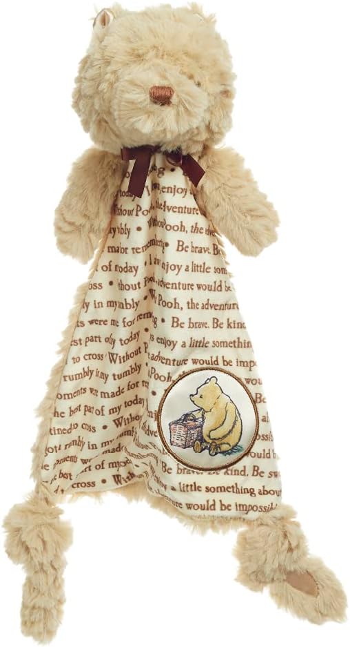 Disney Baby Classic Winnie The Pooh Plush Security Blanket Lovey