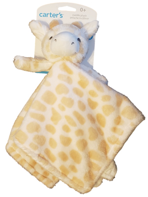Carter's Baby Infant Boy Girl Plush Giraffe Security Blanket Lovey