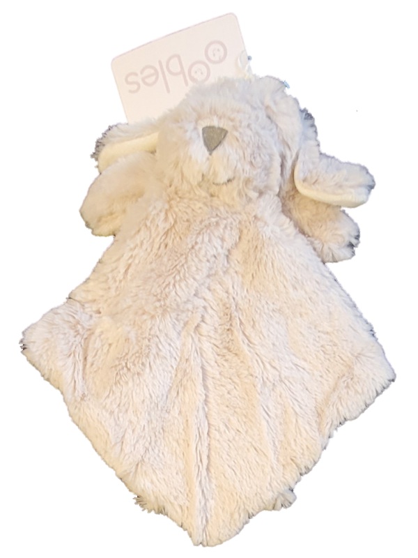 Oobles Baby Boy Girl Brown Plush Puppy Dog Security Blanket Lovey