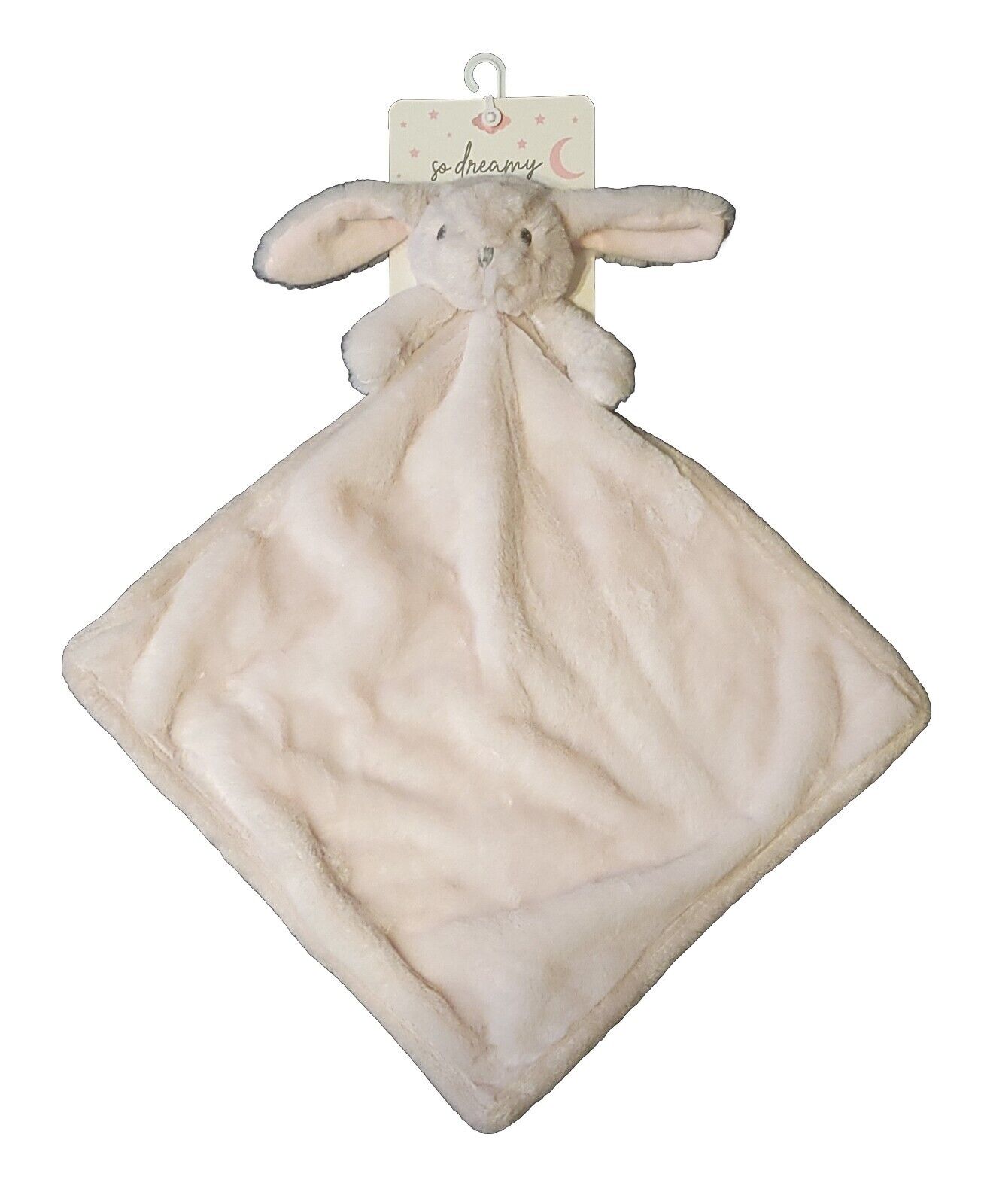 So Dreamy Baby Girls Boy Pink Plush Bunny Rabbit Security Blanket Lovey